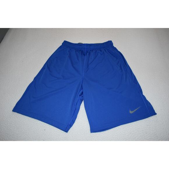 Nike Gym Shorts Mens Size Small Blue With Pockets Wicking Performance Dri-Fit - Picture 5 of 5